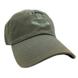 LRRP Airborne Cap in OD with US Flag and Skill Badge Options