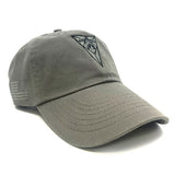 XVIII Airborne Corps Recondo OD Cap with US Flag