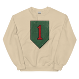 1st Infantry Div Distressed Sweatshirt