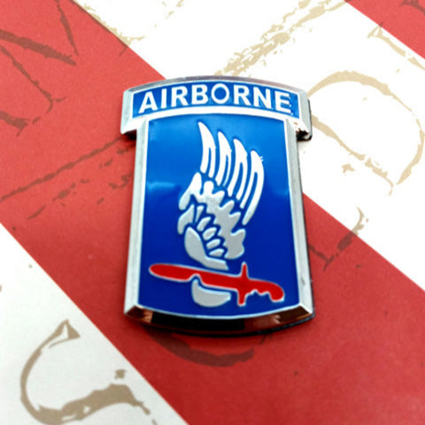 173rd Airborne Brigade Full Color Metal Decal