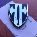 18th MP Brigade Metal Auto Decal