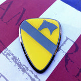 1st Cavalry Division Metal Auto Decal