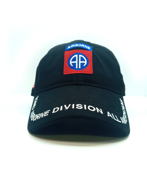 82nd Airborne All Americans Cap Black – Auto Medals