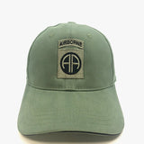 82nd Airborne Subdued Cap OD