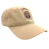 82nd Airborne DCU Cap With US Flag and Skill Badge Options
