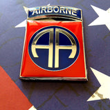 Full Color 82nd Airborne Division Metal Decal