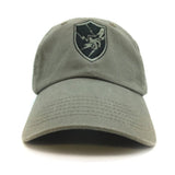 Army Security Agency ASA OD Cap with US Flag