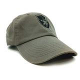 Army Security Agency ASA OD Cap with US Flag