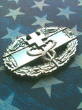 Combat Medic Badge 1st Award Metal Decal