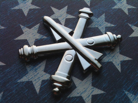 Air Defense Artillery Insignia Metal Decal