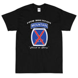 10th Mountain Div Climb To Glory Distressed T-Shirt