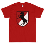 11th Cav Black Horse Distressed T-Shirt