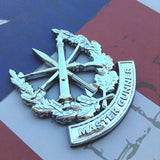 Master Gunner Badge Metal Decal For Cars, Trucks, SUVs or Motorcycles