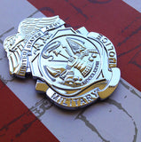 Military Police Corps MP Badge Metal Car Decal