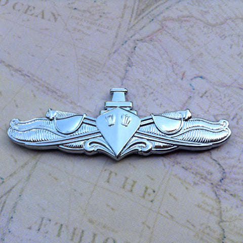 Surface Warfare Insignia Metal Decal For Trucks, Cars, SUVs or Motorcycles