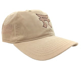 187th Rakkasans Cap Embroidered Khaki/DCU Hat with US Flag and Skill Badges