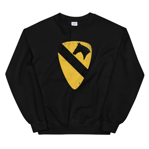 1st Cavalry Div Distressed Sweatshirt