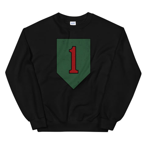 1st Infantry Div Distressed Sweatshirt