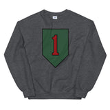 1st Infantry Div Distressed Sweatshirt