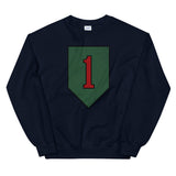 1st Infantry Div Distressed Sweatshirt
