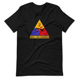 2nd Armor Division Hell On Wheels Distressed T-Shirt