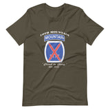 10th MOUNTAIN Short-sleeve unisex t-shirt