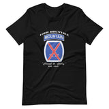 10th MOUNTAIN Short-sleeve unisex t-shirt