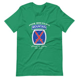 10th MOUNTAIN Short-sleeve unisex t-shirt