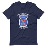 10th MOUNTAIN Short-sleeve unisex t-shirt