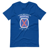 10th MOUNTAIN Short-sleeve unisex t-shirt