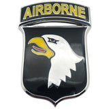 101st Airborne Division Metal Auto Decal Air Assault Emblem