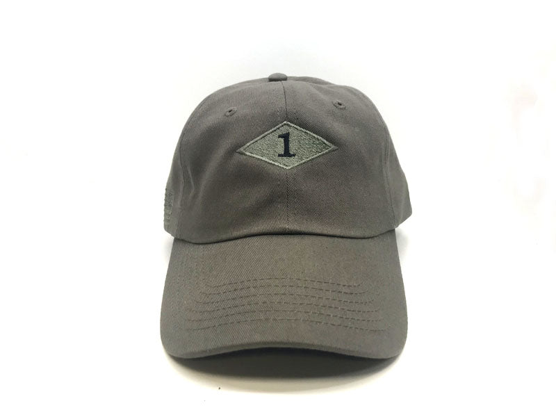 1st Ranger Battalion Diamond OD Cap