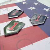 1st Infantry Division Metal Decal 
