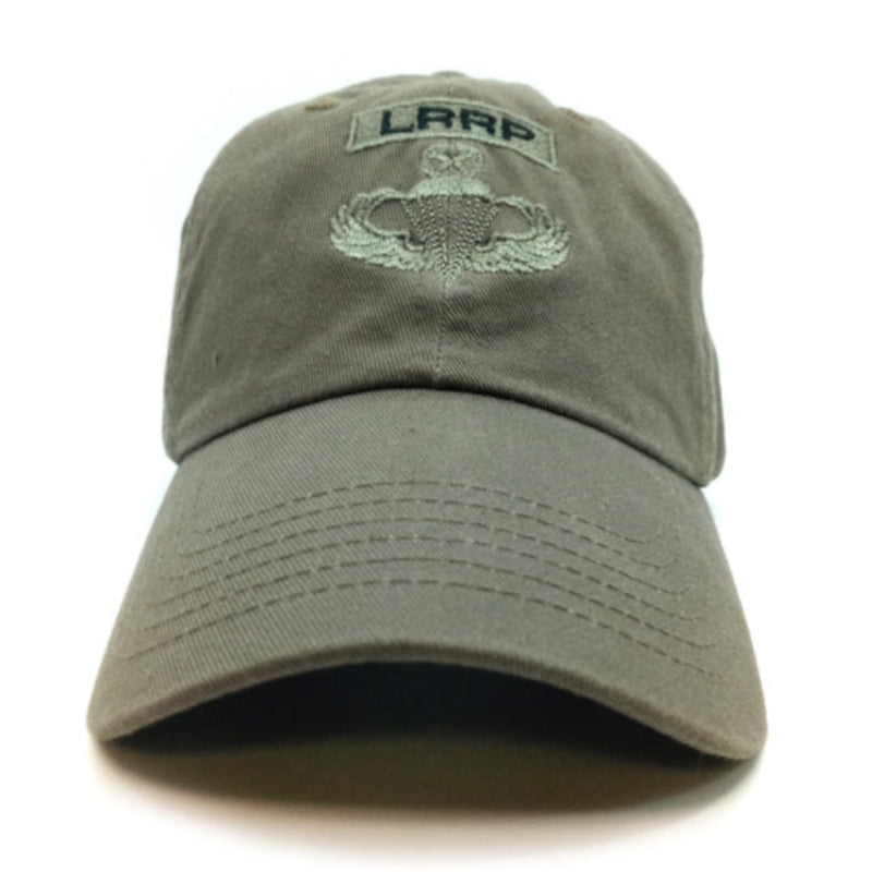 LRRP Airborne Cap in OD Front View