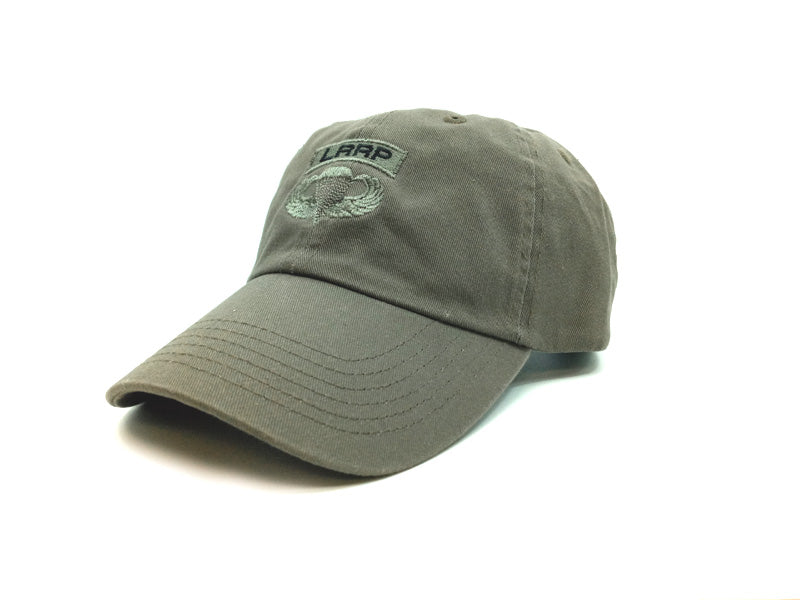 LRRP Airborne Cap in OD on a white background