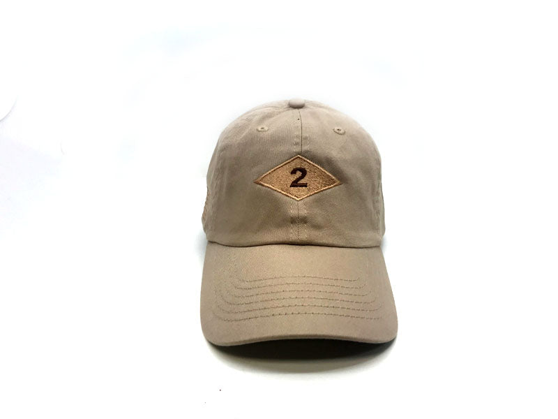 2nd Ranger Battalion Tan Cap Facing Forward