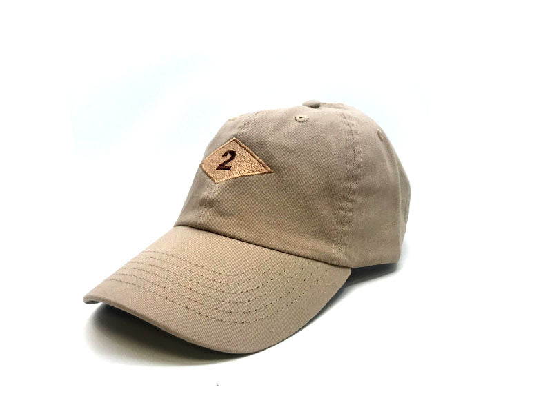 2nd Ranger Battalion Tan Cap Facing Left