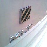 3rd Infantry Division Metal Auto Decal on Truck