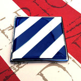 3rd Infantry Division Metal Auto Decal