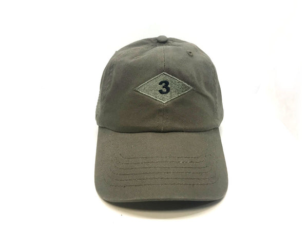 3rd Ranger Battalion Diamond OD Cap – Auto Medals