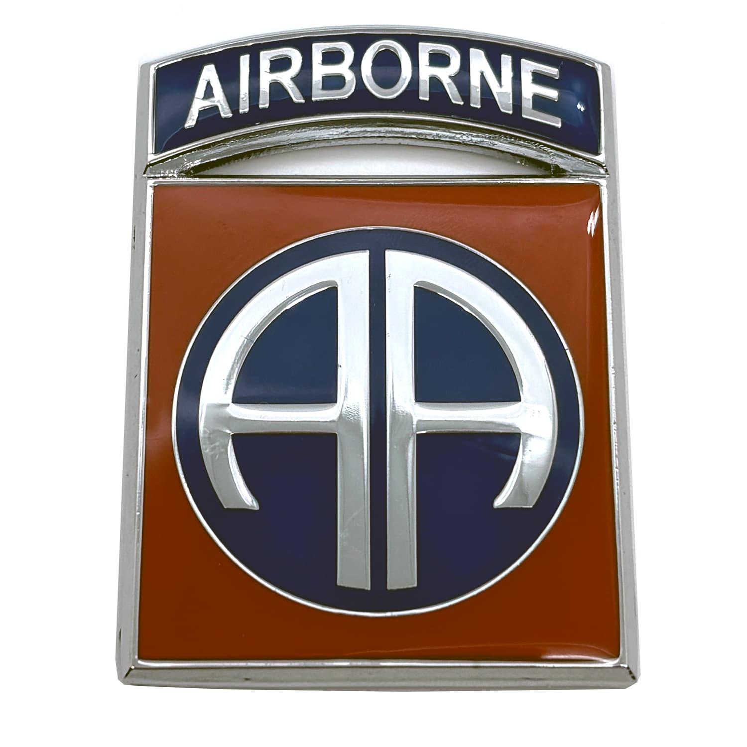 82nd Airborne Division Metal Car Emblem | Army Airborne Badge