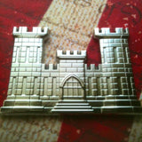 Army Engineer Branch Insignia Metal Decal