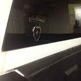 Expert Infantryman Badge Metal Decal on window