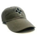4th Infantry Division OD Baseball Cap with US Flag and Skill Badge Options