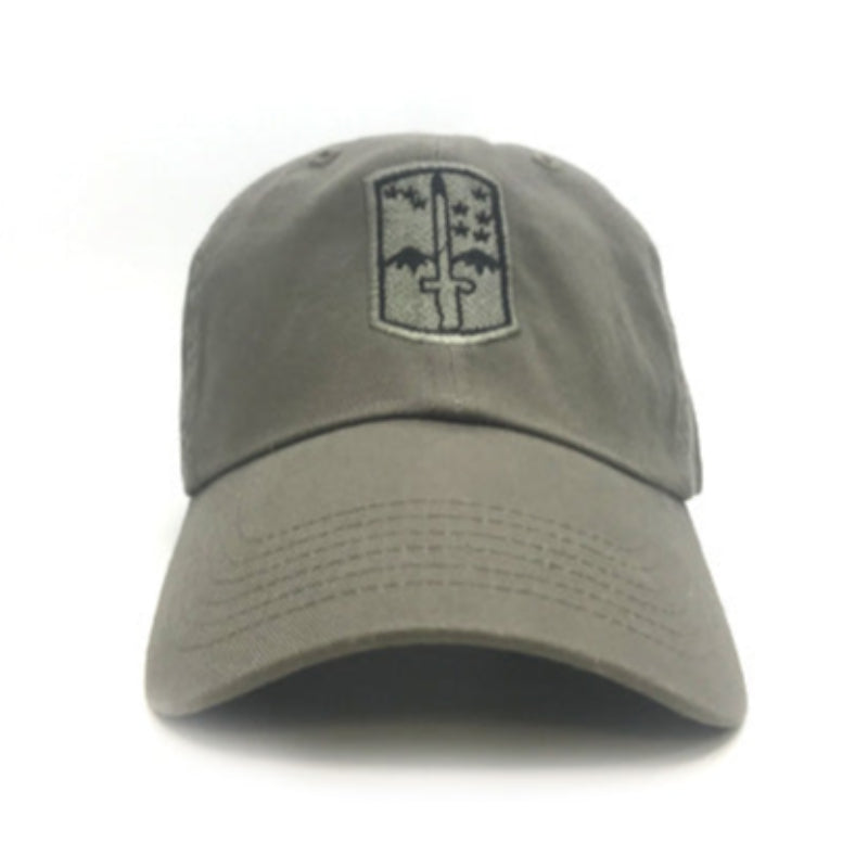 172nd Infantry Brigade OD Baseball Cap Front View