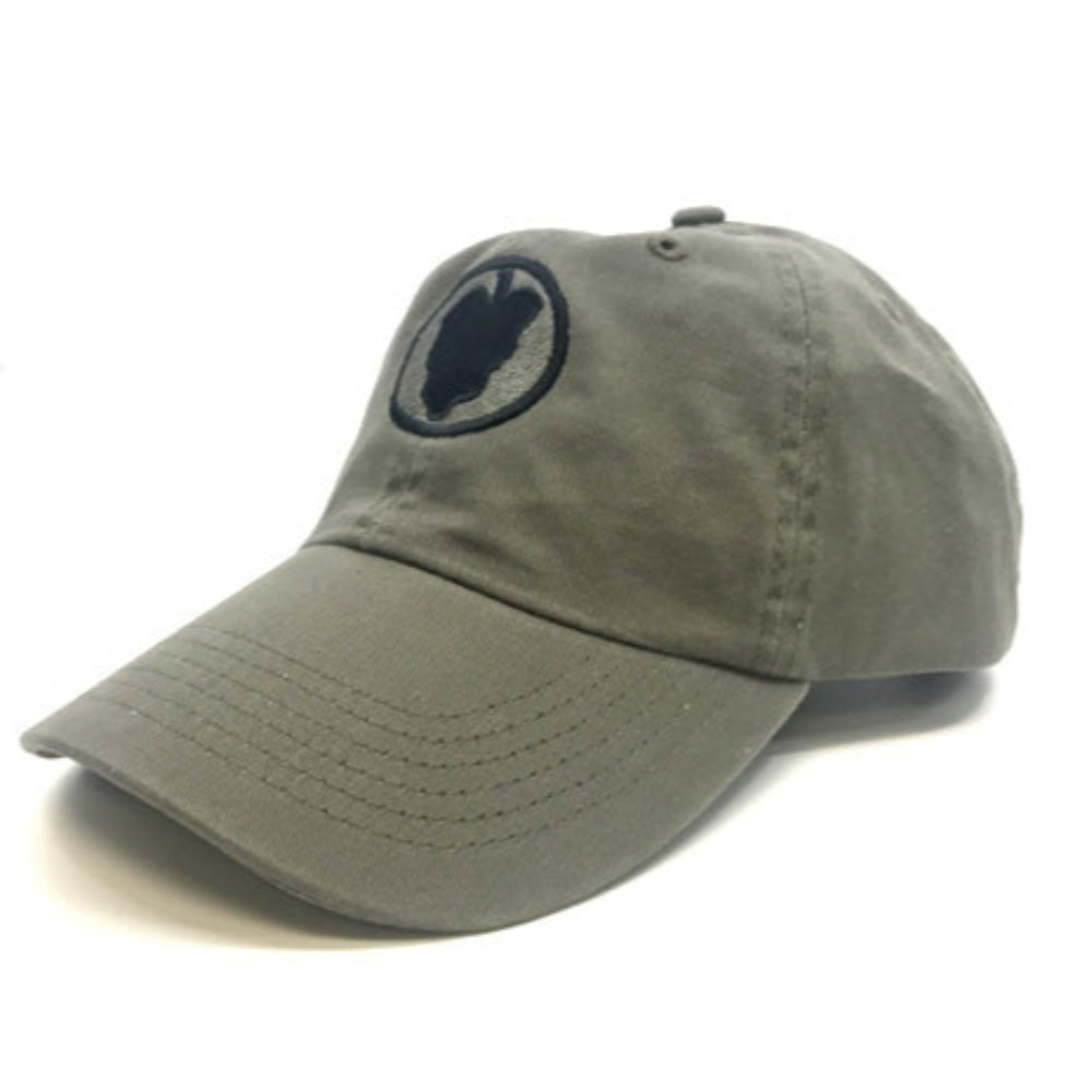 24th Infantry Division Cap in OD on a white backgronud