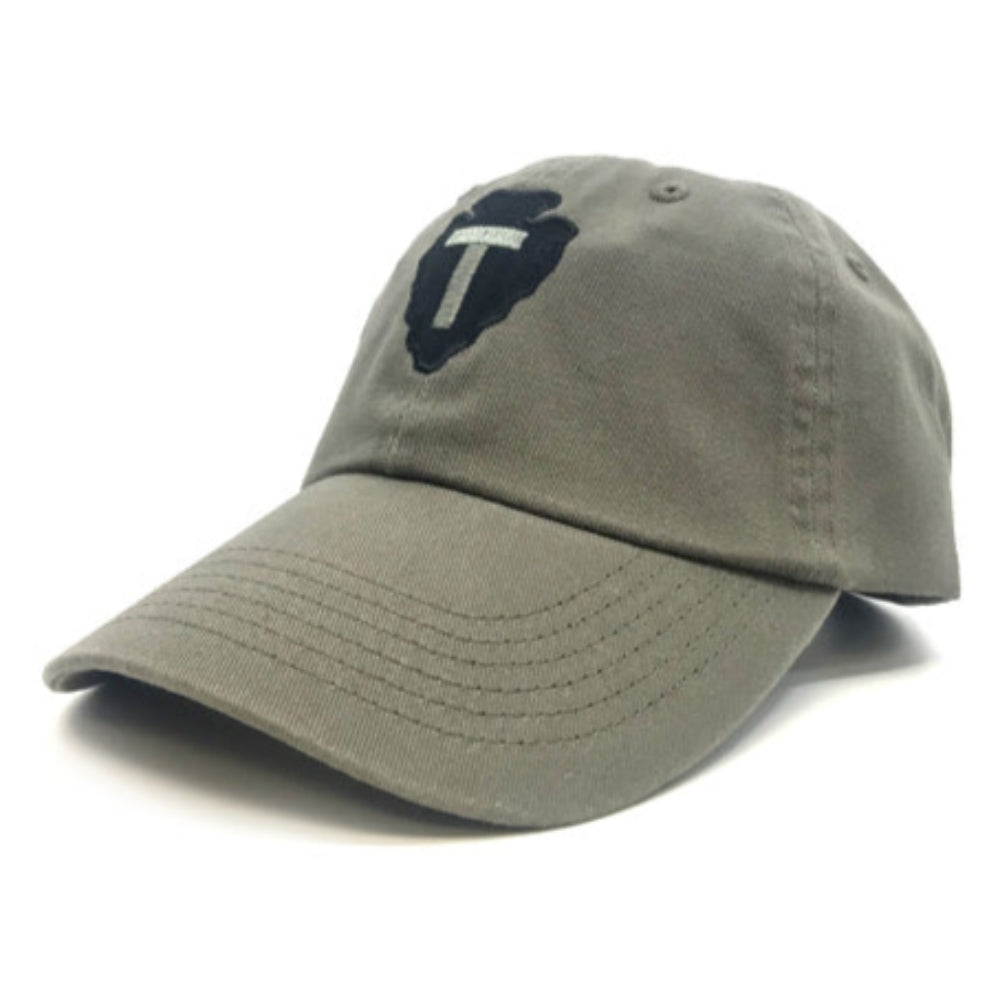 36th Infantry Division OD Cap Facing Left