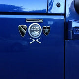 Infantry Branch Insignia Metal Decal