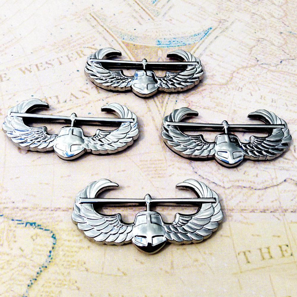 Air Assault Badge Metal Auto Emblem Set of 4