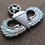 Master Parachutist Badge Jump Master Metal Decal